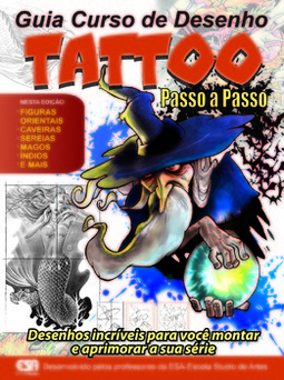 Guia curso de desenho tattoo: passo a passo