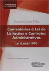 Comentários À Lei De Licitações E Contratos Administrativos Lei 8.666/1993