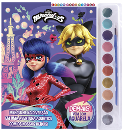 Ladybug - Livro para pintar com aquarela