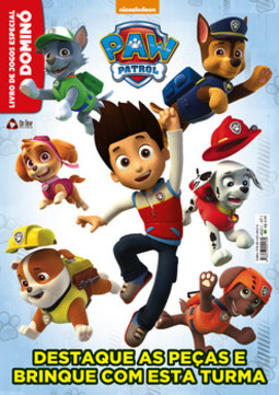 Patrulha canina - Livro de jogos especial dominó