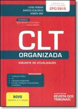 Encarte de Atualização Clt Organizada 2016 - Referente a 3ª Edição