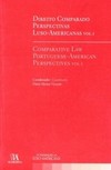 Direito comparado - Perspectivas luso-americanas: comparative law - Portuguese-american perspectives