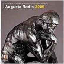 Calendário de Parede Auguste Rodin - 2005 - IMPORTADO