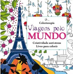 Livro de Colorir Viagens pelo Mundo