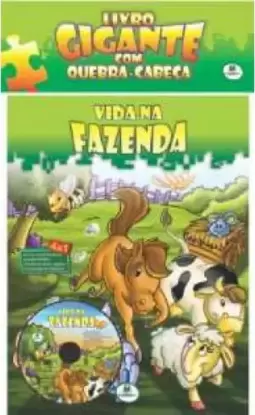 Livro Gigante C/Q-Cabeca(Eco/Esp):Vida Na Fazenda (I)