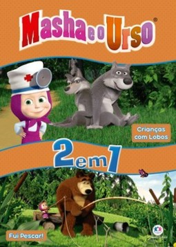 Masha e o urso: crianças com lobos - Fui pescar!