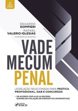 Vade mecum penal - Legislação selecionada para prática profissional, OAB e concursos