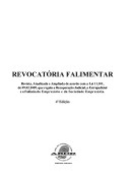Revocatória Falimentar