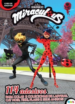 Miraculous Ladybug: livro de adesivos