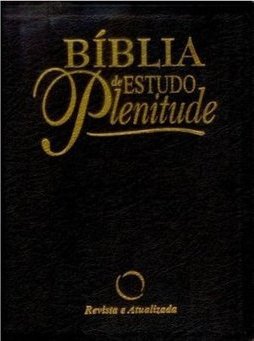 Bíblia de Estudo Plenitude - Azul Luxo, Beiras Douradas