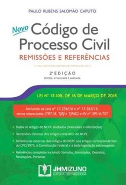 Novo código de processo civil: remissões e referências