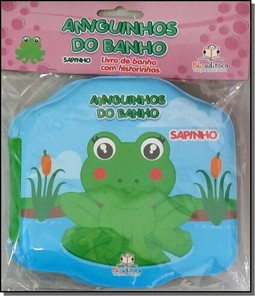 Livro Infantil Amiguinhos Do Banho Sapinho