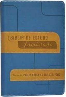 Bíblia de Estudo Facilitado Azul