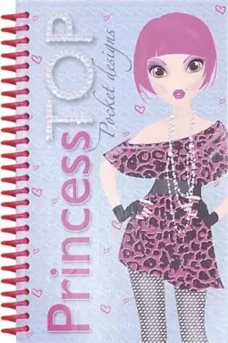 Princess top - pocket designs (azul)