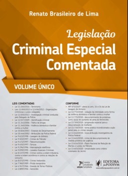 Legislação criminal especial comentada