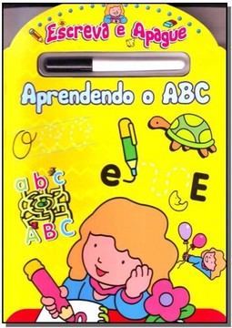 Escreva E Apague Aprendendo Abc