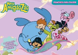 Meu Amigãozão - Prancheta para colorir