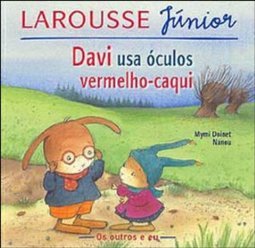 Davi Usa Óculos Vermelho-Caqui