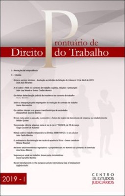Prontuário de direito do trabalho
