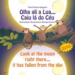 Olha ali a lua... Caiu lá do céu / Look at the moon right there... It has fallen from the sky
