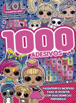 L.O.L. Surprise! - Superlivro de atividades para colorir com adesivos especial