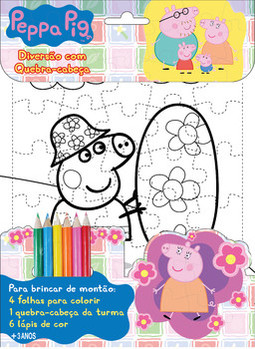 Peppa Pig - Diversão com quebra-cabeça