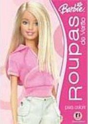 Barbie: Roupas de Verão para Colorir