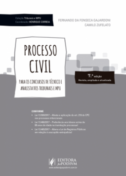 Processo civil: para os concursos de técnico e analista dos tribunais e MPU