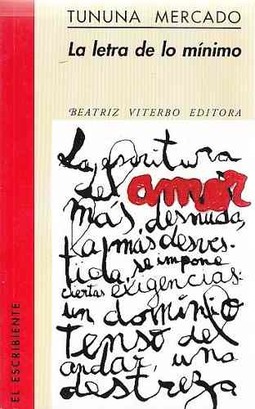 la letra de lo mínimo