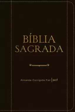 BIBLIA SAGRADA ACF AGAPE MARROM CAPA DURA