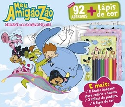 Meu Amigãozão - Colorindo com adesivos especial