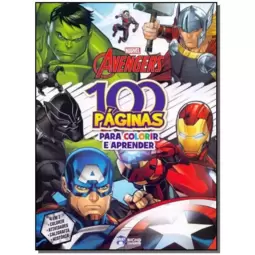 100 páginas para colorir -  Disney -  Vingadores
