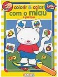 Colorir e Colar com o Miau: o Parque