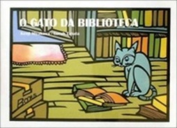 O gato da biblioteca