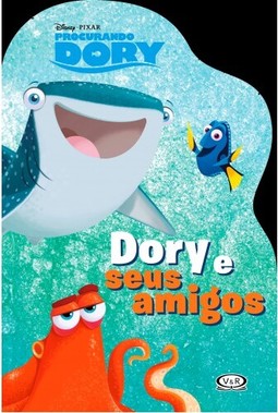 Dory e seus amigos (procurando Dory) – livro recortado