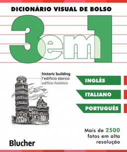 Dicionário visual de bolso - 3 em 1: italiano/inglês/português