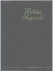 Bíblia Sagrada: Preta com Índice, Zíper e Beiras Vermelhas