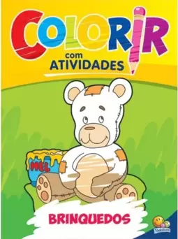 Colorir com Atividades: Brinquedos
