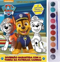 Patrulha Canina - Livro para pintar