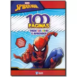 100 páginas para colorir -  Disney -  Homem aranha
