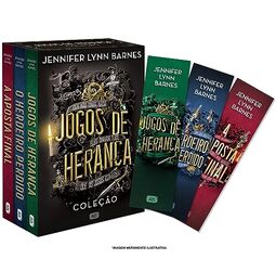 Box Jogos de Herança + Brindes (Marcadores)