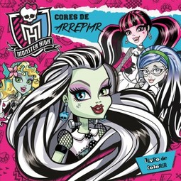 Monster High: cores de arrepiar: livro de colorir