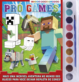 Pró-games - Livro para pintar com aquarela