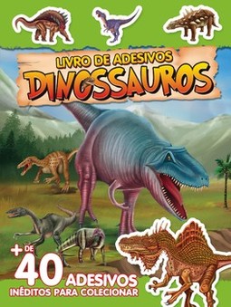 Dinossauros: livro de adesivos