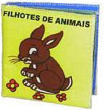 Filhotes de Animais: Livro de Pano