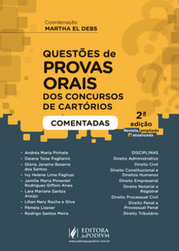 Questões de provas orais dos concursos de cartórios comentadas