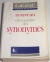 Nouveau dictionnaire des synonymes (Références Larousse)