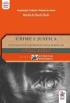 Crime e justiça: estudos de criminologia radical