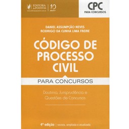 Código de Processo Civil para Concursos 