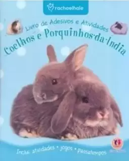 Livro de Adesivos e Atividades - Coelhos e Porquinhos-Da-India